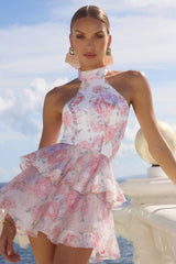 Marissa Oversized Bow Tiered Mini Dress | Dress In Beauty