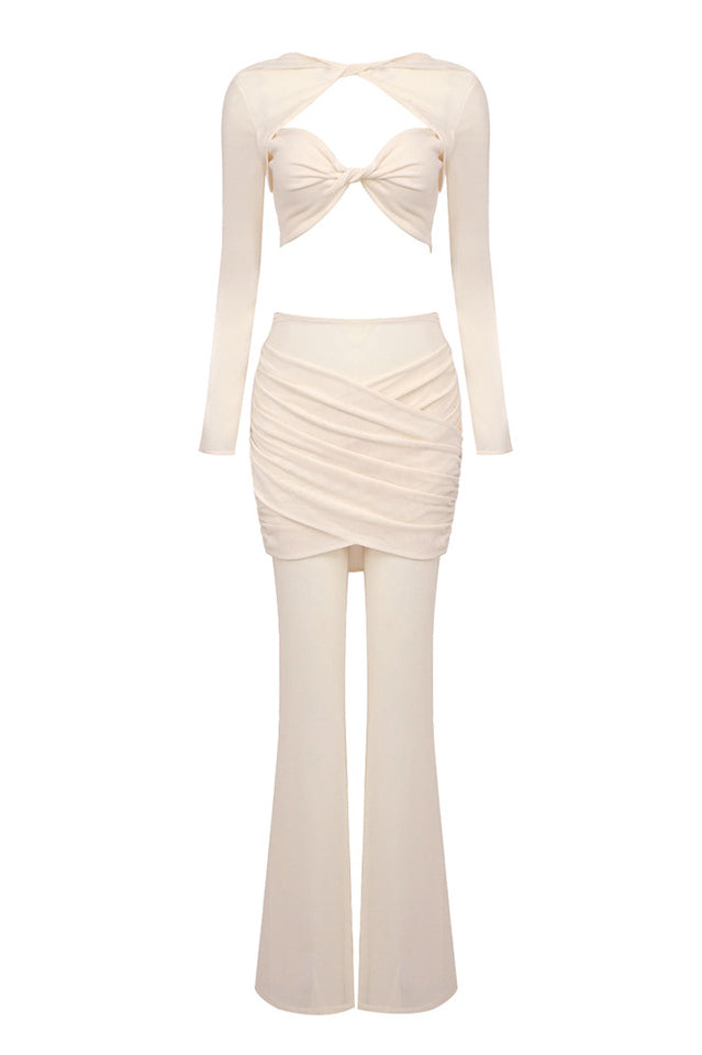 Aethwy Draped Two Piece Jumpsuit | Dress In Beauty