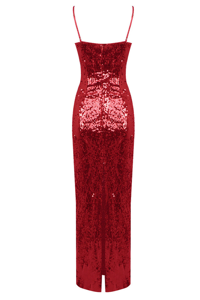 Glamorous Affair Bustier Sequin Maxi Dress | Dress In Beauty Glamorous Affair Bustier Sequin Maxi Dress | Dress In Beauty