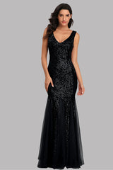 Adeline Sparkly Sequin Fishtail Gown | Dress In Beauty