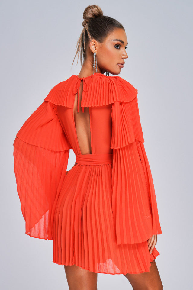 Alexandra Pleated Mini Dress | Dress In Beauty