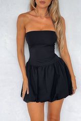 Tube Bubble Hem Mini Dress | Dress In Beauty