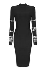 Kris Rhinestone Bodycon Dress | Dress In Beauty