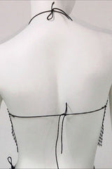 Hand-Woven Fishing Net Cover Up