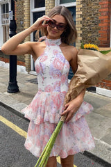 Marissa Oversized Bow Tiered Mini Dress | Dress In Beauty