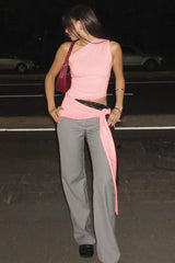 Chic One Shoulder T-Shirt