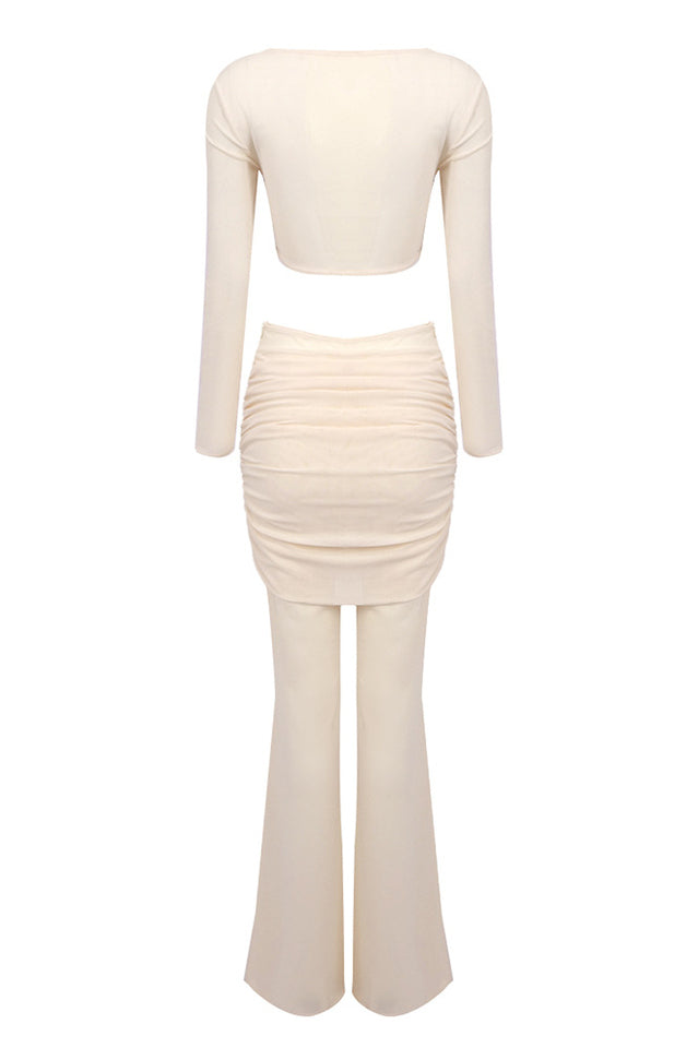 Aethwy Draped Two Piece Jumpsuit | Dress In Beauty