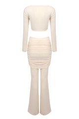 Aethwy Draped Two Piece Jumpsuit | Dress In Beauty