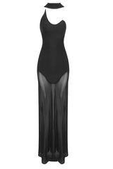 White Strapless Scarf Maxi Dress | Dress In Beauty