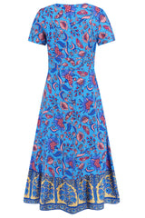 Kamoni Floral Print Boho Maxi Dress | Dress In Beauty
