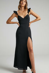 More Than This Ruffle Strap Maxi Dress | Dress In Beauty