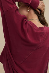 Hamptons Cotton Blend Pullover Sweater