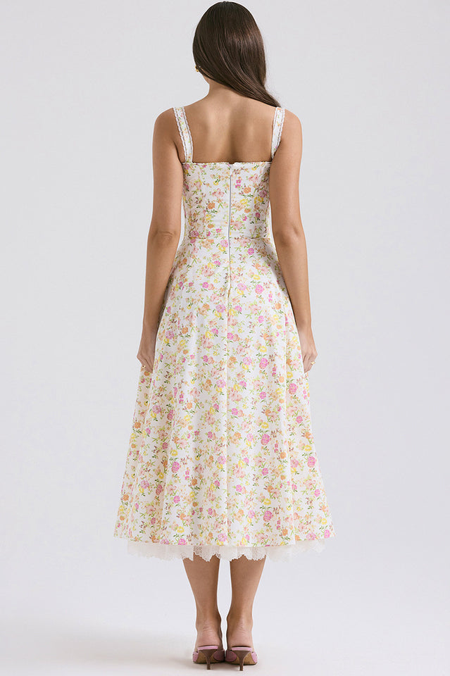 Rosalee Print Cotton Sundress | Dress In Beauty