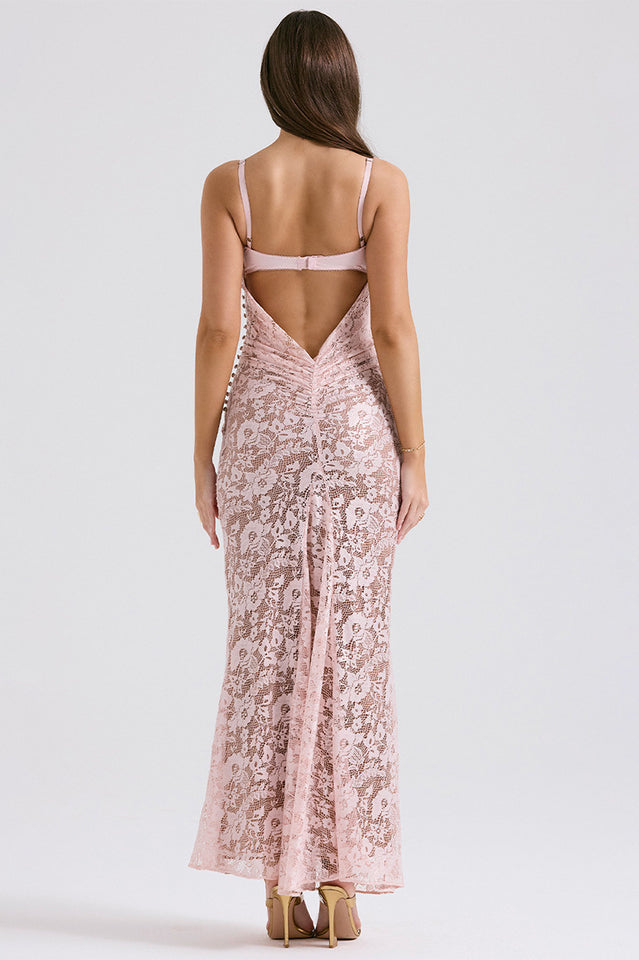 Azzurra Rose Lace Dress | Dress In Beauty
