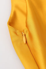 Amber Satin Draped Maxi Dress