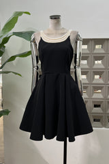 Esther Pearl Embelished Open Back Mini Dress | Dress In Beauty