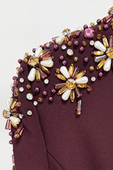 Abigail Embellished V-Neck Maxi Dress | Dress In Beauty