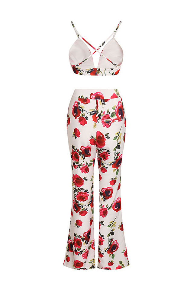 Taning 3 Piece Set With Roses | Dress In Beauty