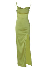 KAYLE Satin Cami Dress