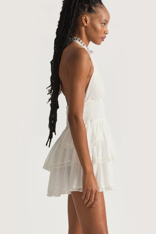 Deanna Floral Halter Dress | Dress In Beauty