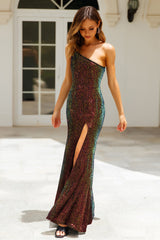 Riley Sequin Slit Maxi Dress | Dress In Beauty
