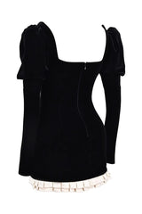 Azaria Black Vintage Dress | Dress In Beauty