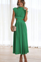 Cutout Waist Midi Dress | Dress In Beauty