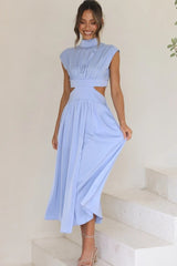 Cutout Waist Midi Dress | Dress In Beauty