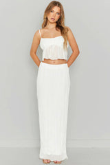 The Moment Top + Skirt Set | Dress In Beauty