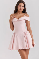 Elida Black Mini Dress | Dress In Beauty