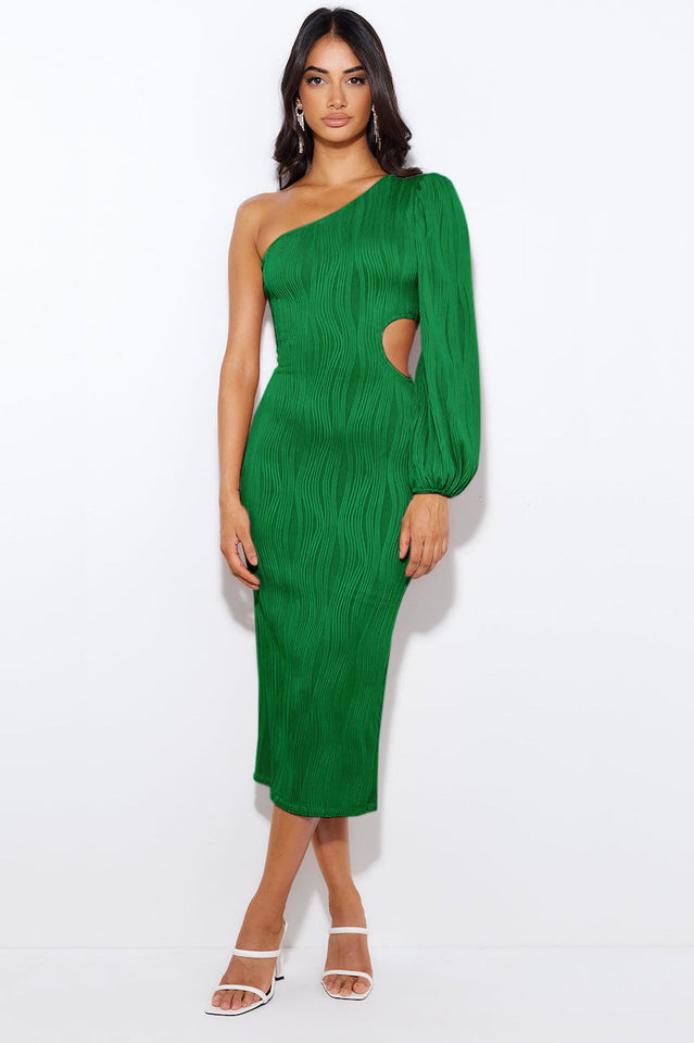 Allegra One Shoulder Midi Dress | Dress In Beauty