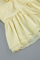 Rose Detailed Halterneck Mini Dress | Dress In Beauty