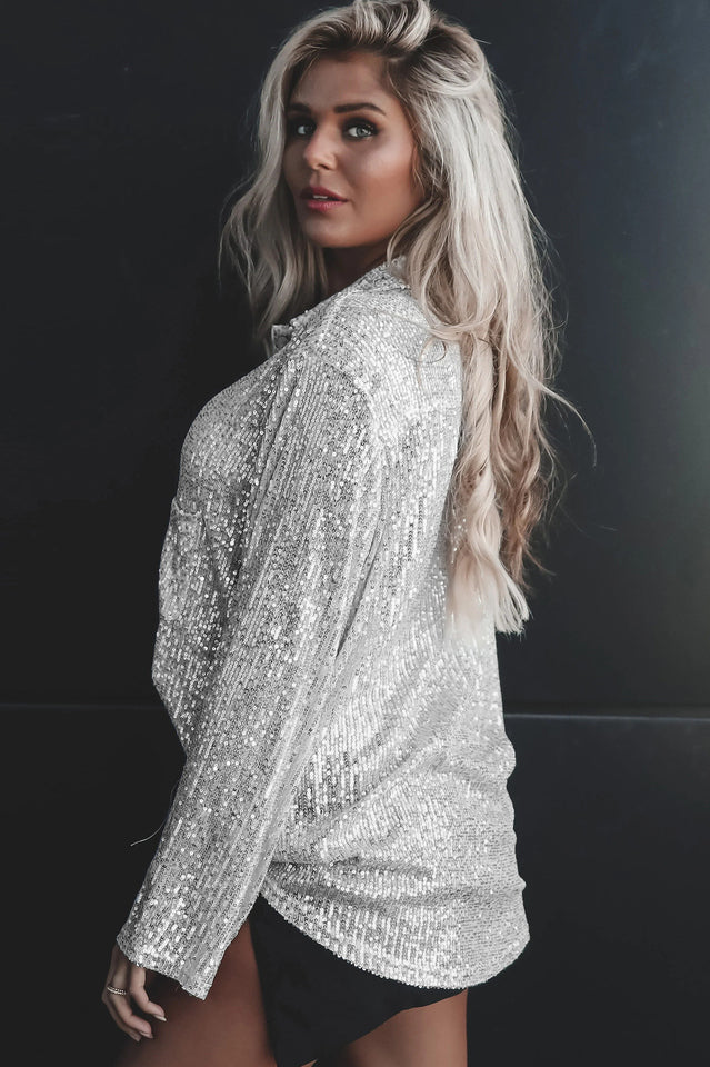 Attention Seeker Sequin Top | Dress In Beauty