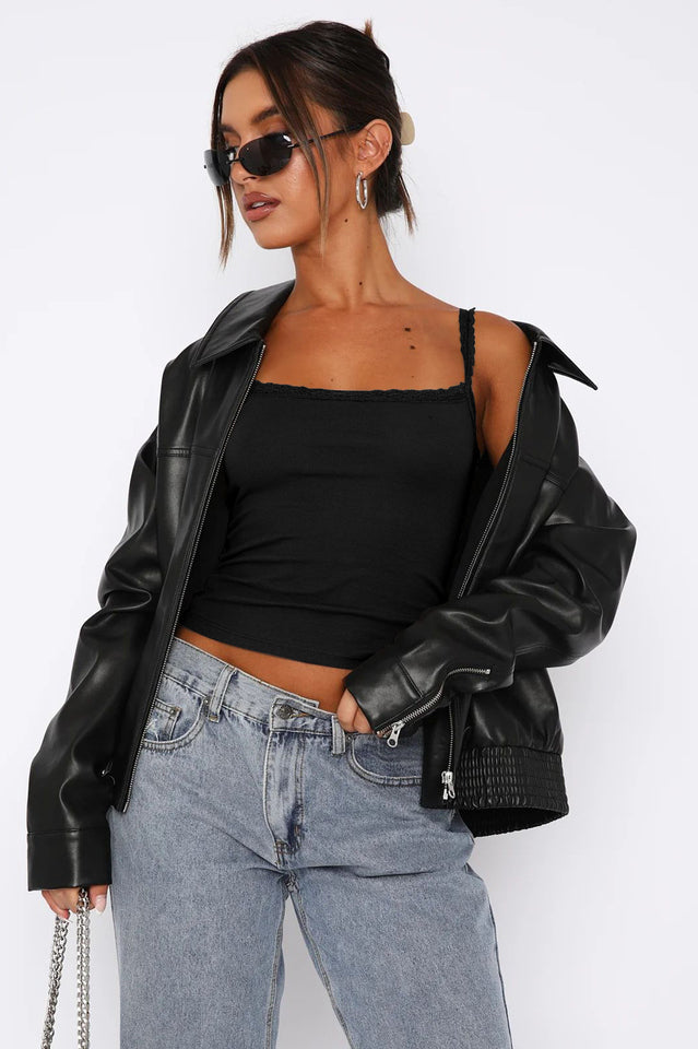 Solid Square Neck Top | Dress In Beauty