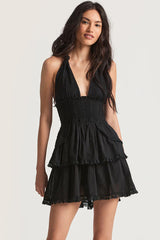Deanna Floral Halter Dress | Dress In Beauty