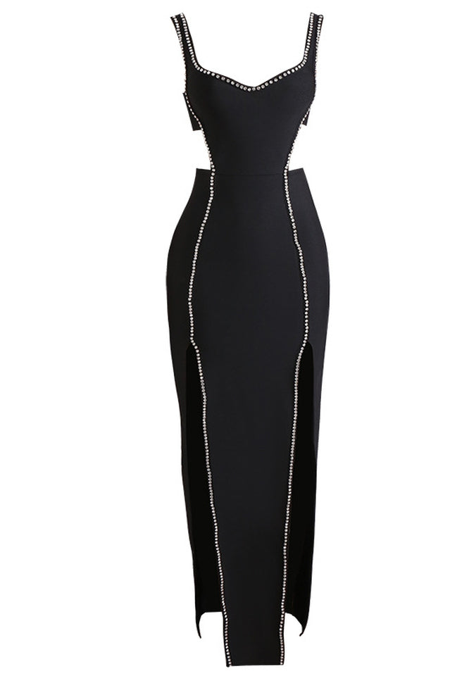 Martha Black High Slits Dress | Dress In Beauty