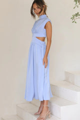 Cutout Waist Midi Dress | Dress In Beauty