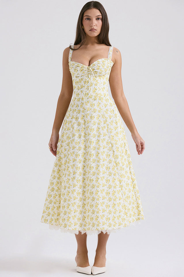 Rosalee Print Cotton Sundress | Dress In Beauty