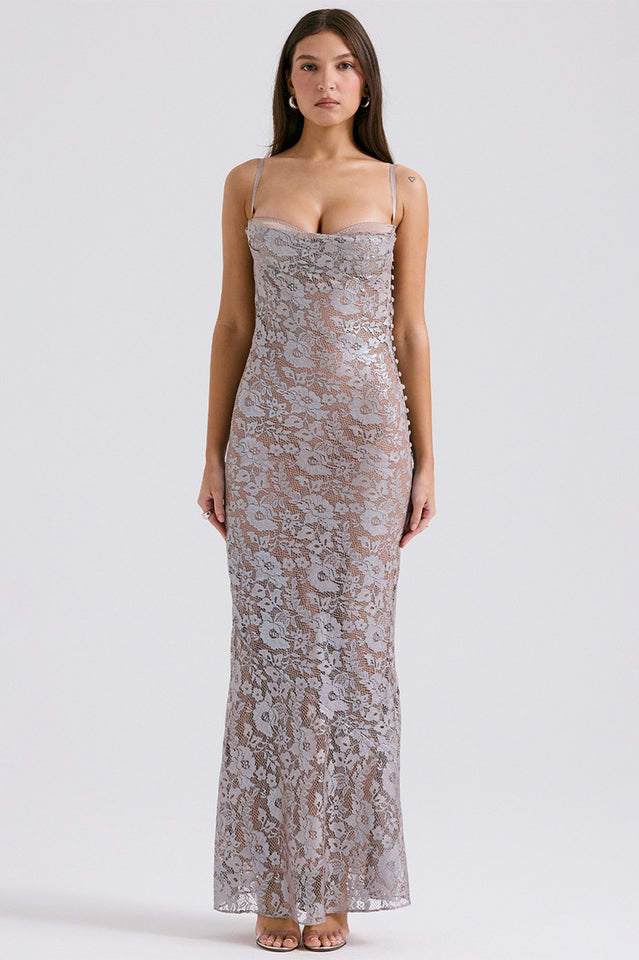 Azzurra Rose Lace Dress | Dress In Beauty