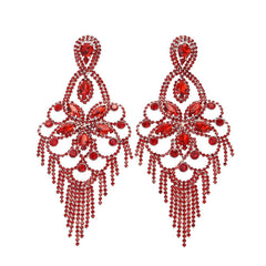 Angelica Diamante Statement Earrings | Dress In Beauty