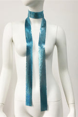 Metal Sequins Necktie Scarf