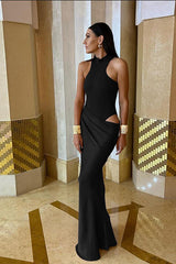 Vera Asymmetrical Cut Out Maxi Dress | Dress In Beauty