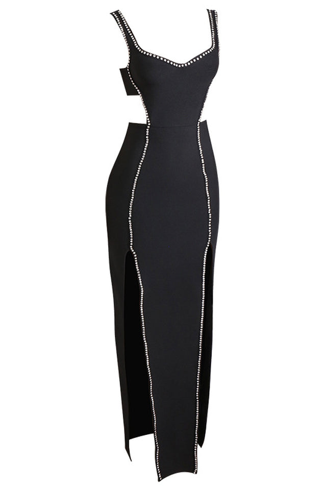 Martha Black High Slits Dress | Dress In Beauty
