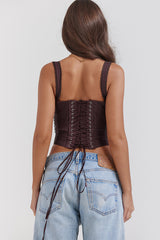 Gini Lack Back Corset | Dress In Beauty