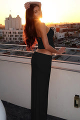 Erin Tie-Up Top & Skirt Set