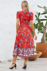 Kamoni Floral Print Boho Maxi Dress | Dress In Beauty