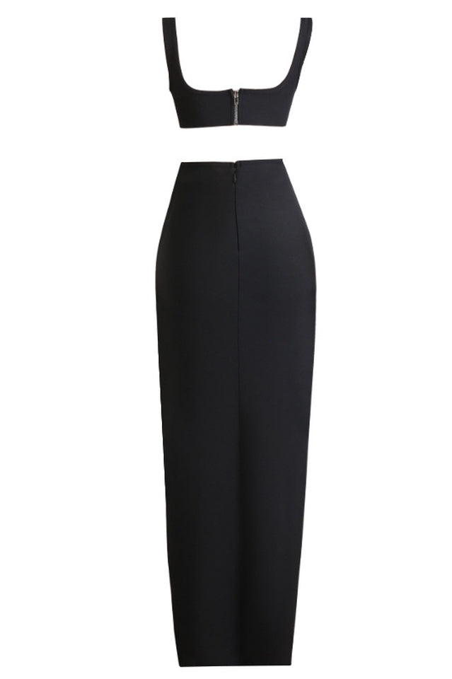 Martha Black High Slits Dress | Dress In Beauty