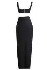 Martha Black High Slits Dress | Dress In Beauty