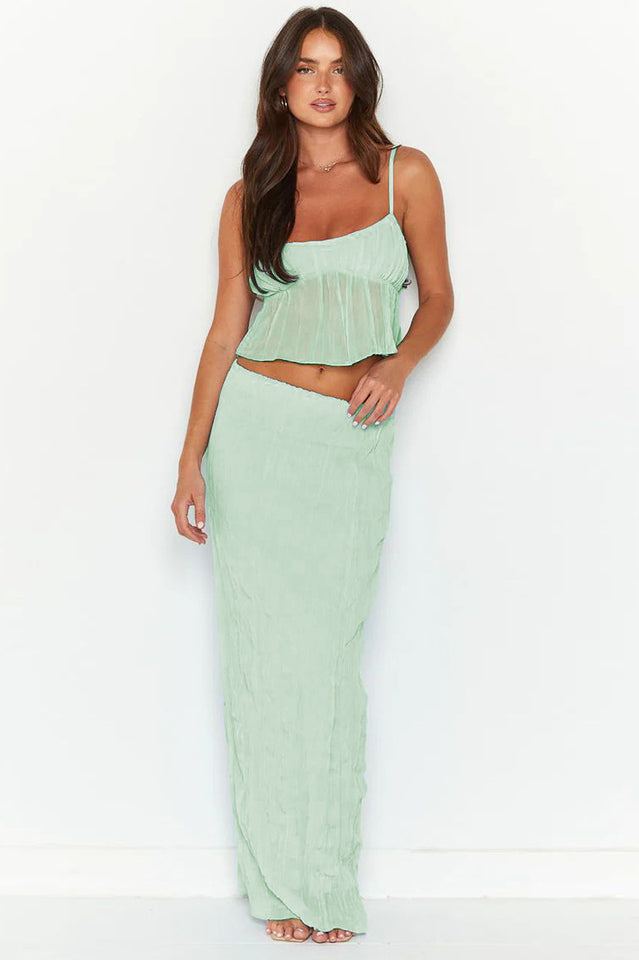 The Moment Top + Skirt Set | Dress In Beauty