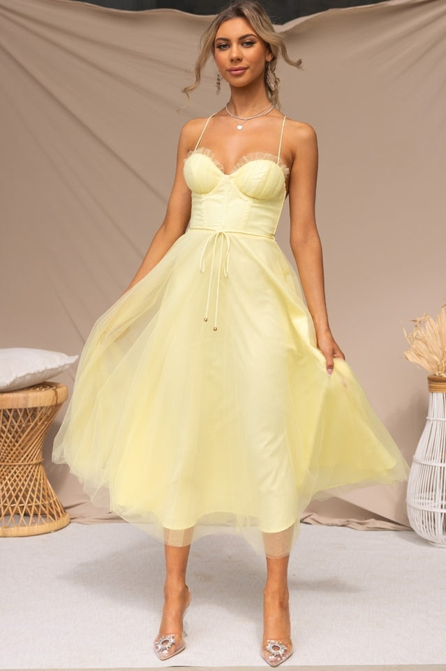 Cindy Tulle Midi Dress | Dress In Beauty